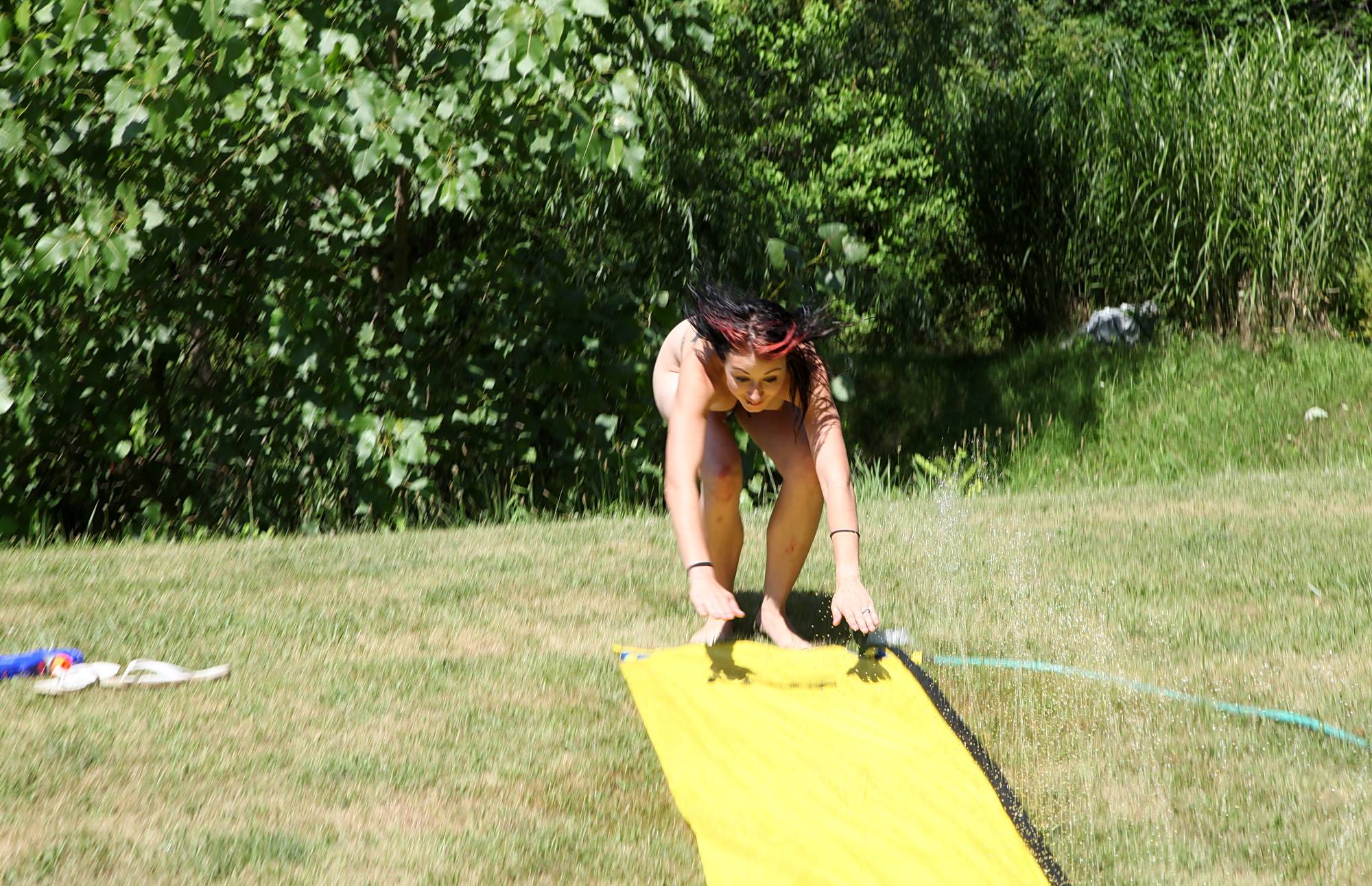 Purenudism Amazing Slip n Slide Ride - 2