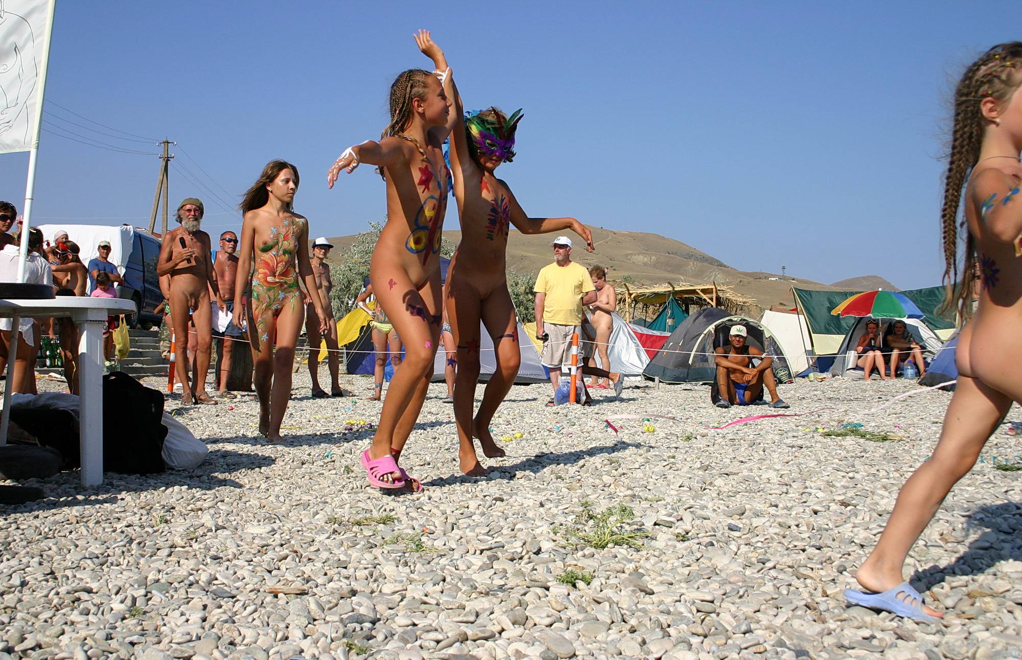 Pure Nudism Images Beach Time Talent Show - 1