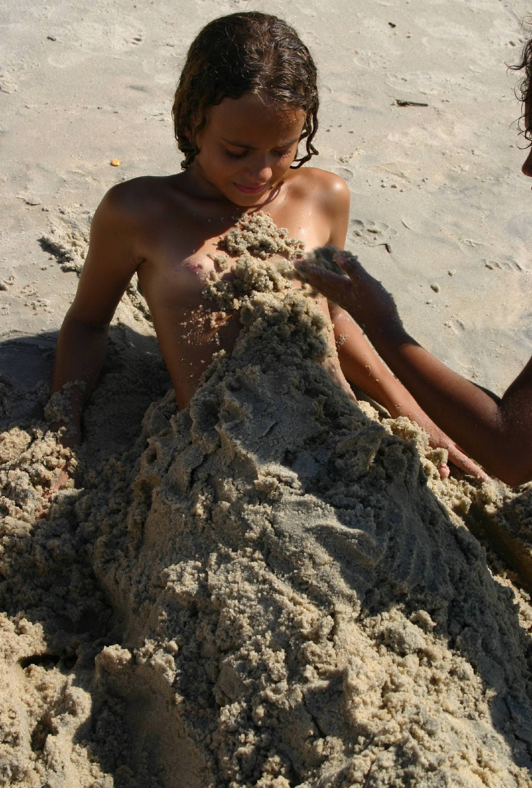 Pure Nudism Photos Brazilian Buried in Sands - 3