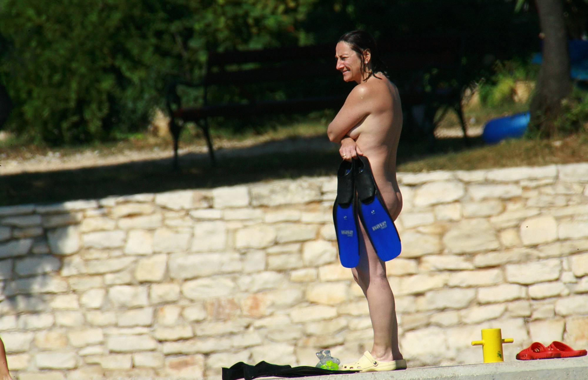 Breezy Day On The Pier Nudist Photos - 1