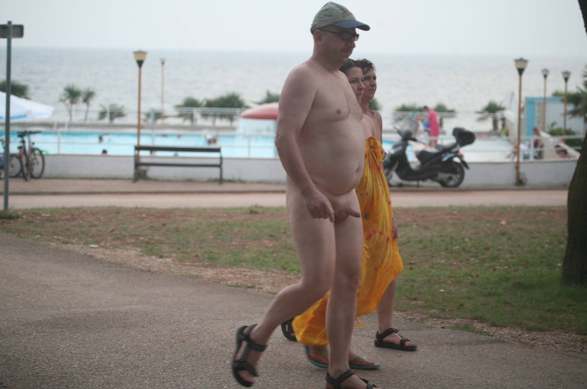 Purenudism Family - Crete Poolside Observers - 1