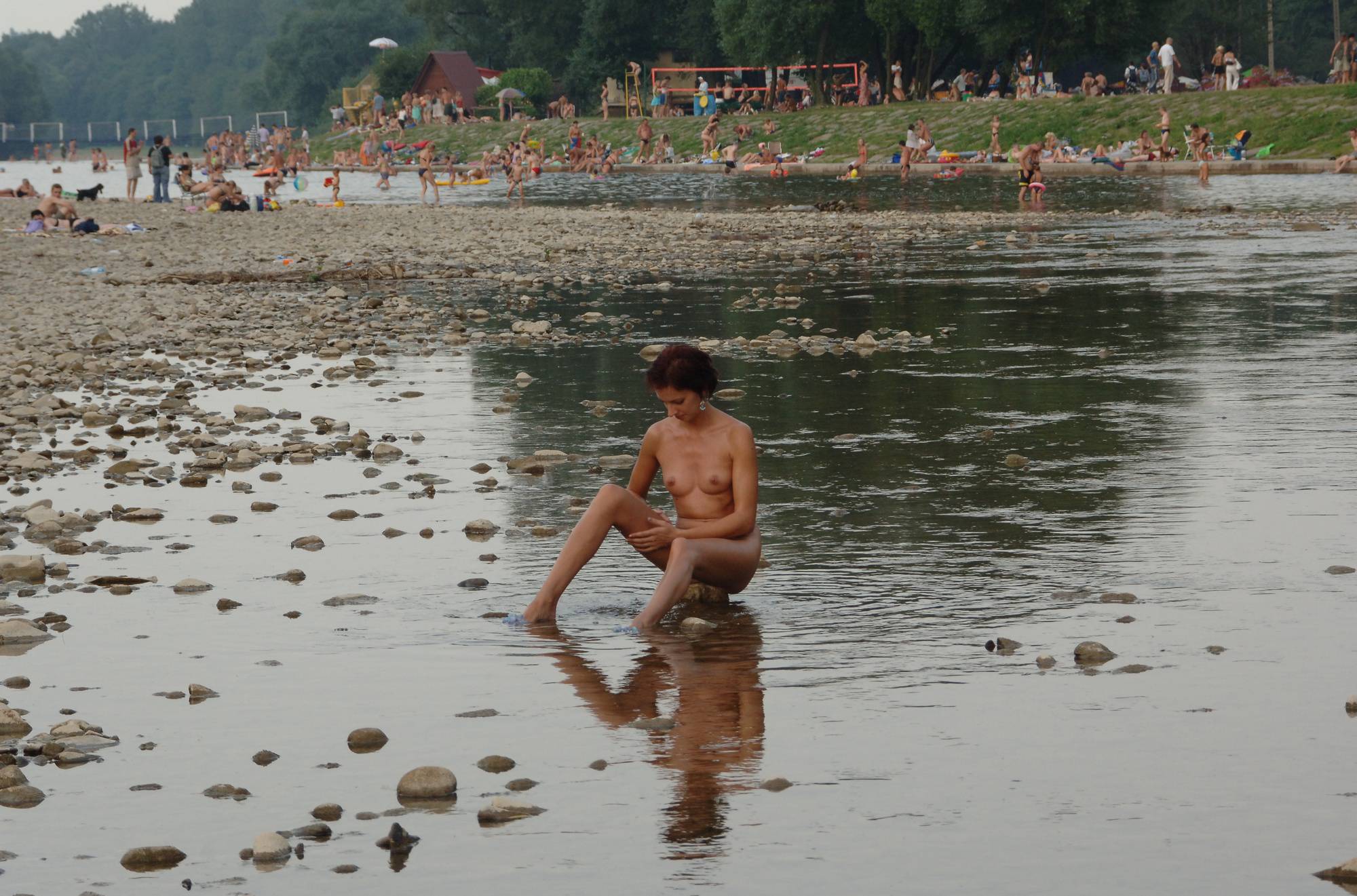 Naturist Family - Dinah's Rocky Beach Walk - 1