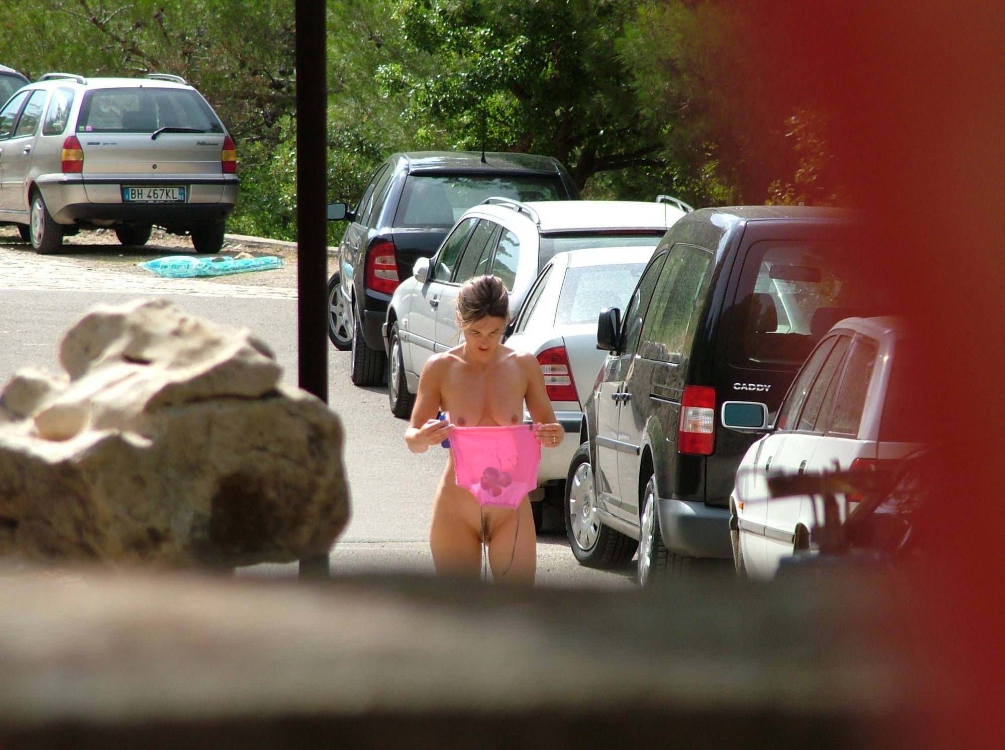 Family Nudist Pictures FKK Outdoor Passers-By - 2