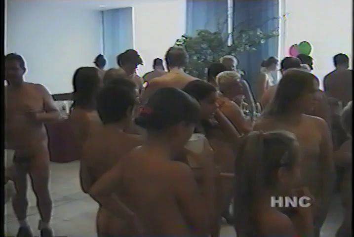 Family Naturists Grandma's Christmas Party - 3