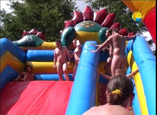 Naturist Freedom Videos Inflatable Slide - 2