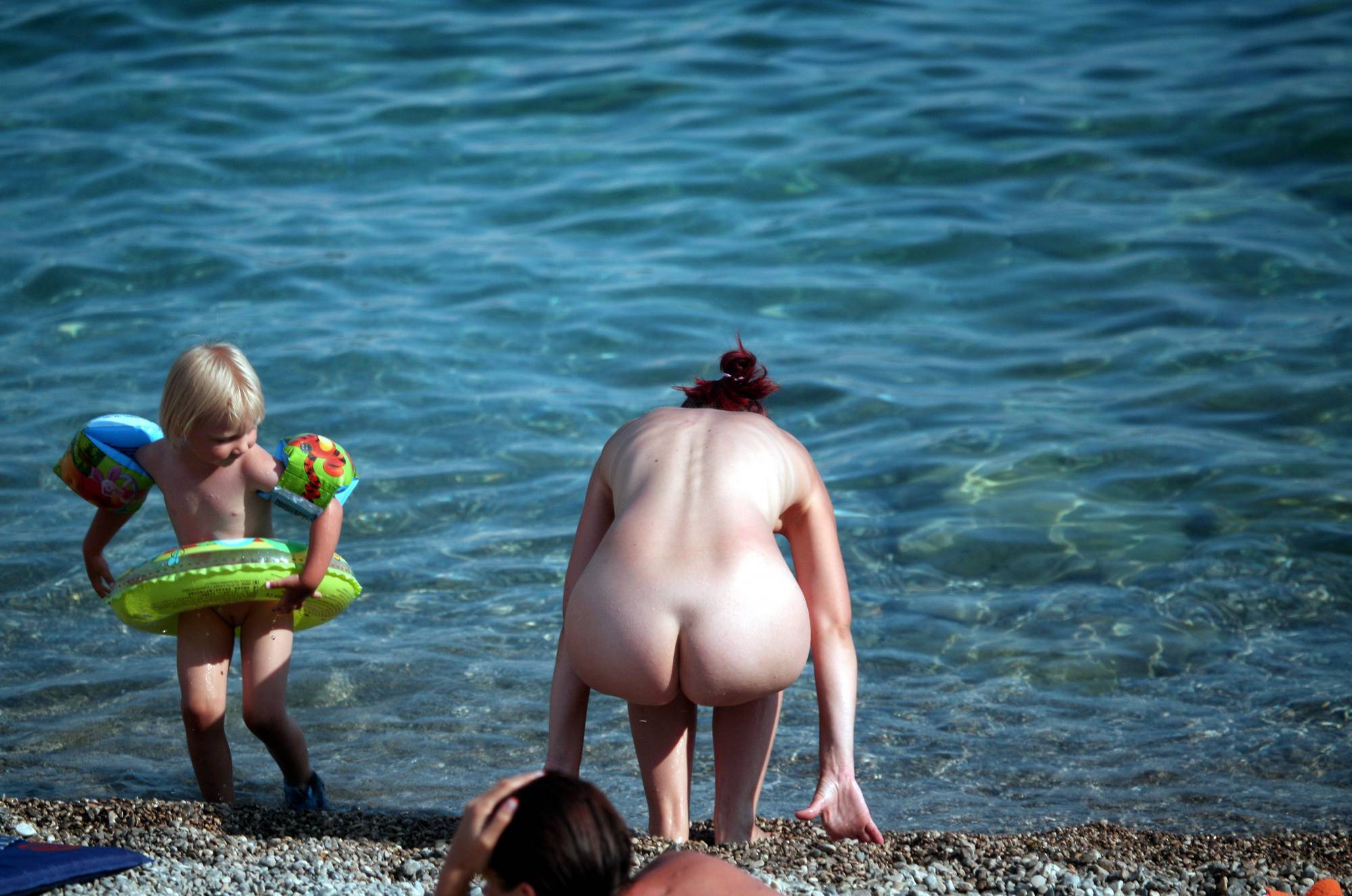 Naturist Mother and Son - 2