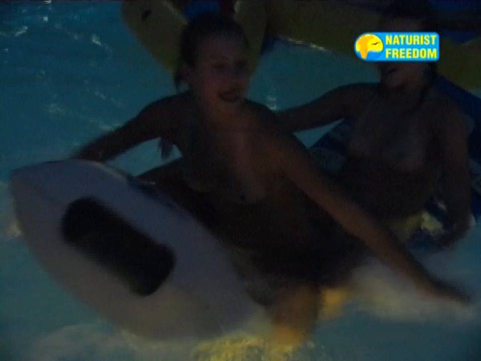 Night Swimming Pool - Nudist Family Videos - 2