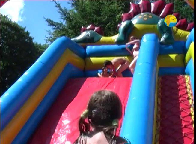 Open Nudism - Inflatable Slide - 1