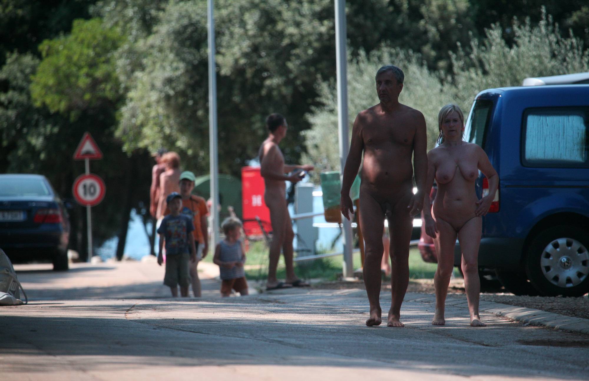 Park Mid-Day Passage Way Naturist Teens - 2