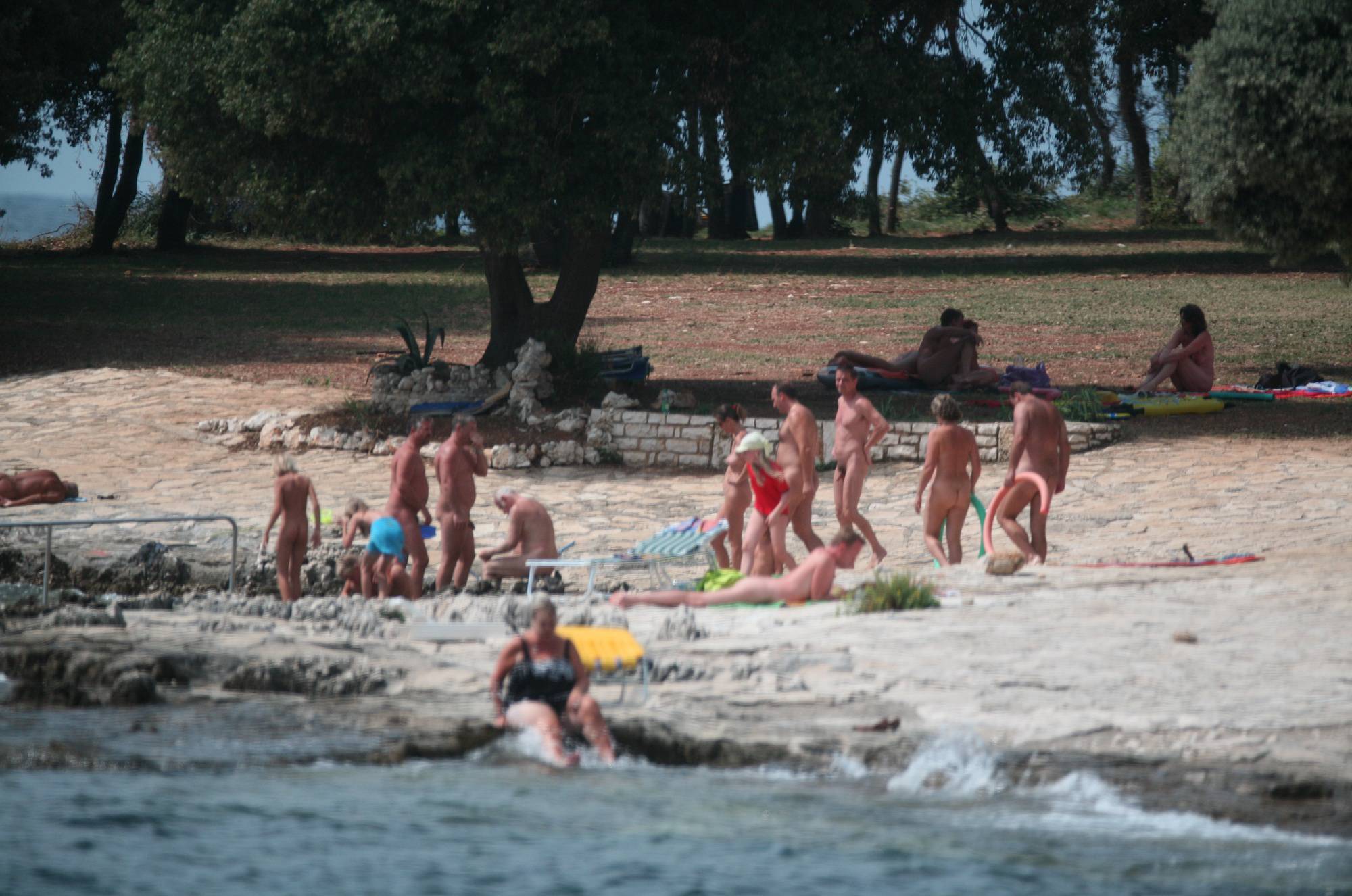 Nude Beach Bridge Cross - 2