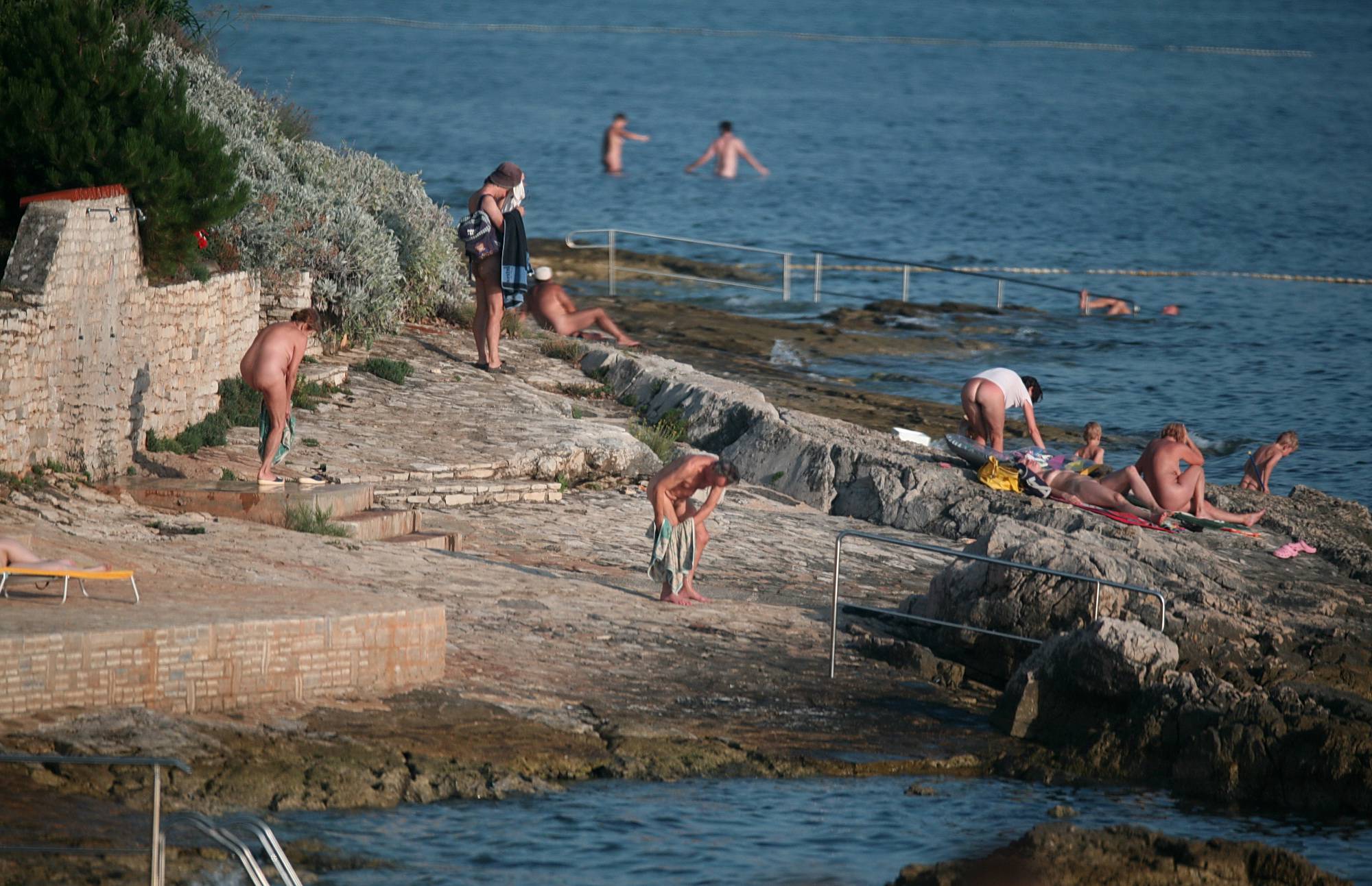 Stepping Stones To Ocean Little Nudists - 2