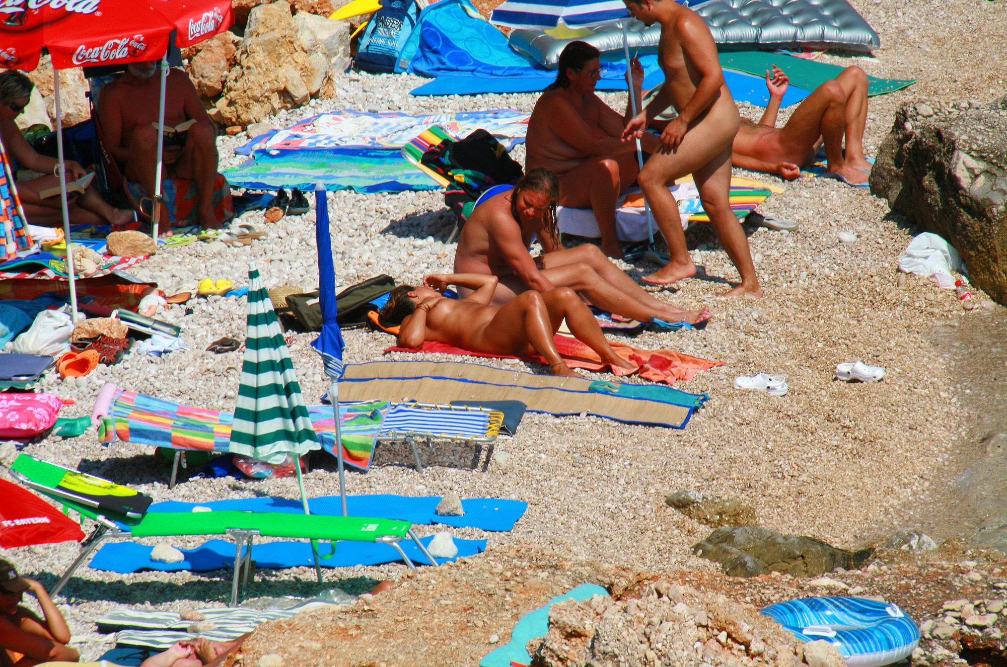 Ula FKK Beach-Front Shore Family Nudists - 1