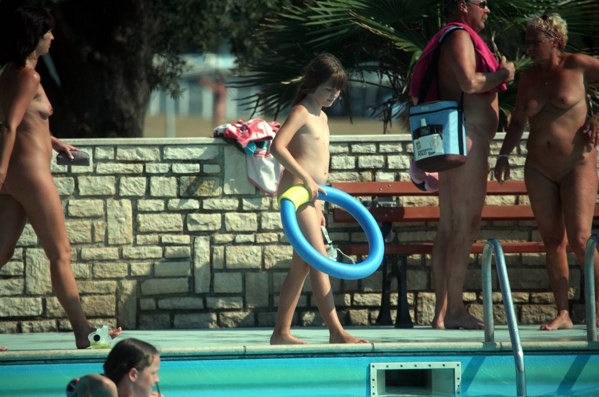 Naturist Pool Cleaning-Up - 2