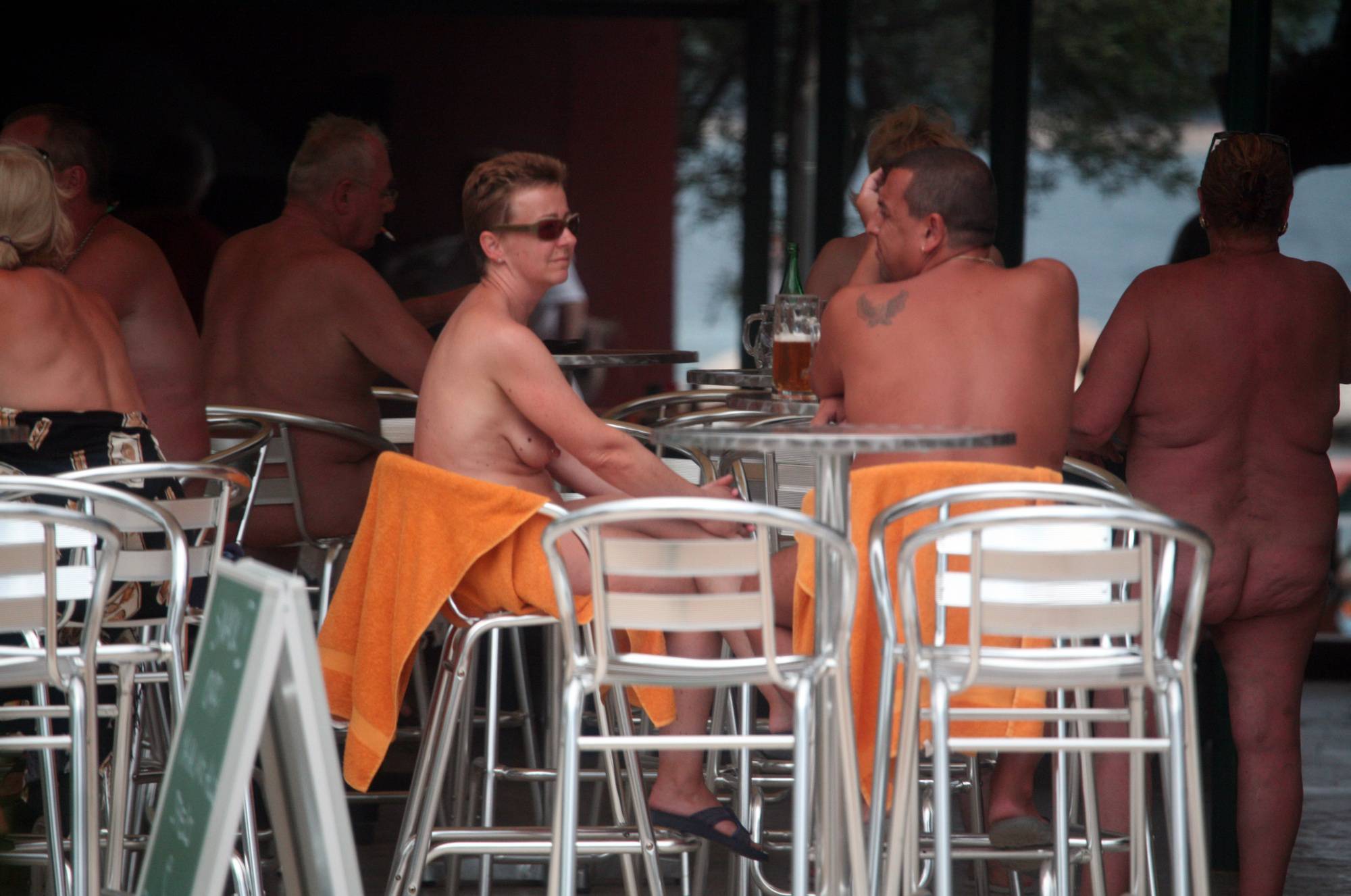 Nudist Outdoor Diner View Family Nudist Pics - 1