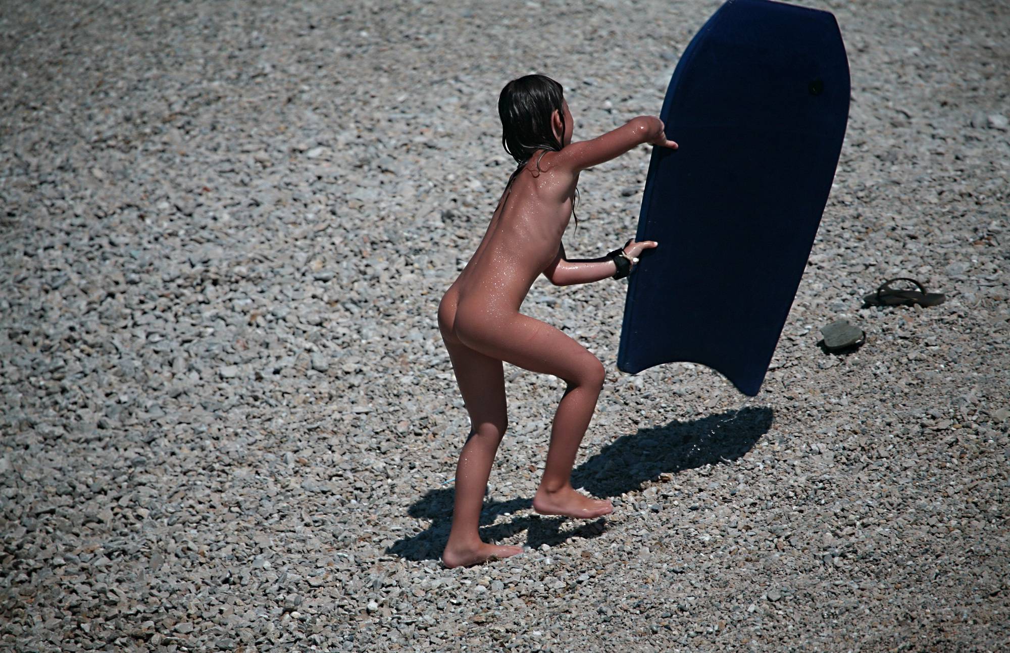 Pure Nudism Simulating Shore Surfing - 2