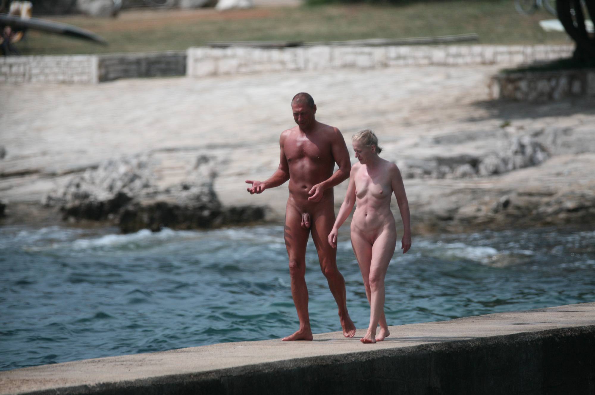 Pure Nudism Gallery Nude Beach Bridge Cross - 1