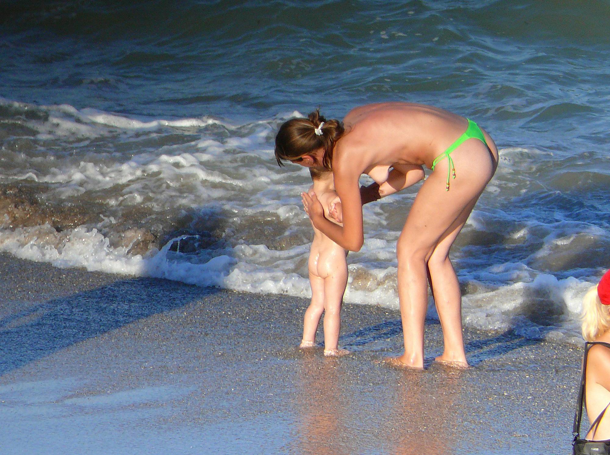 Romanian Parental Beach Purenaturism Family Photos - 1