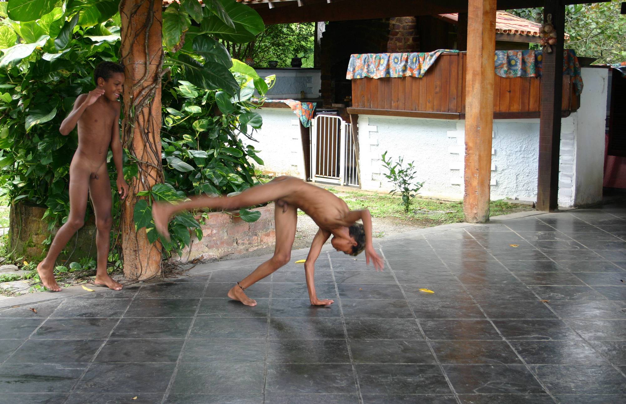 Brazilian Men Are Dancing - 2