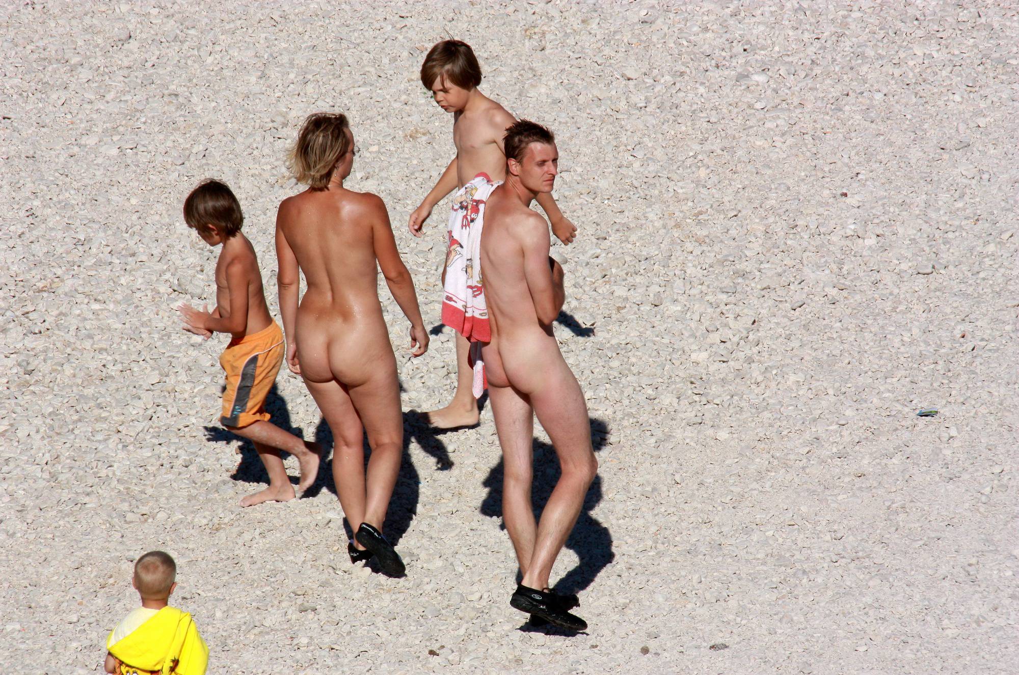 Naturist Family on Beach - Naturist Teens - 3