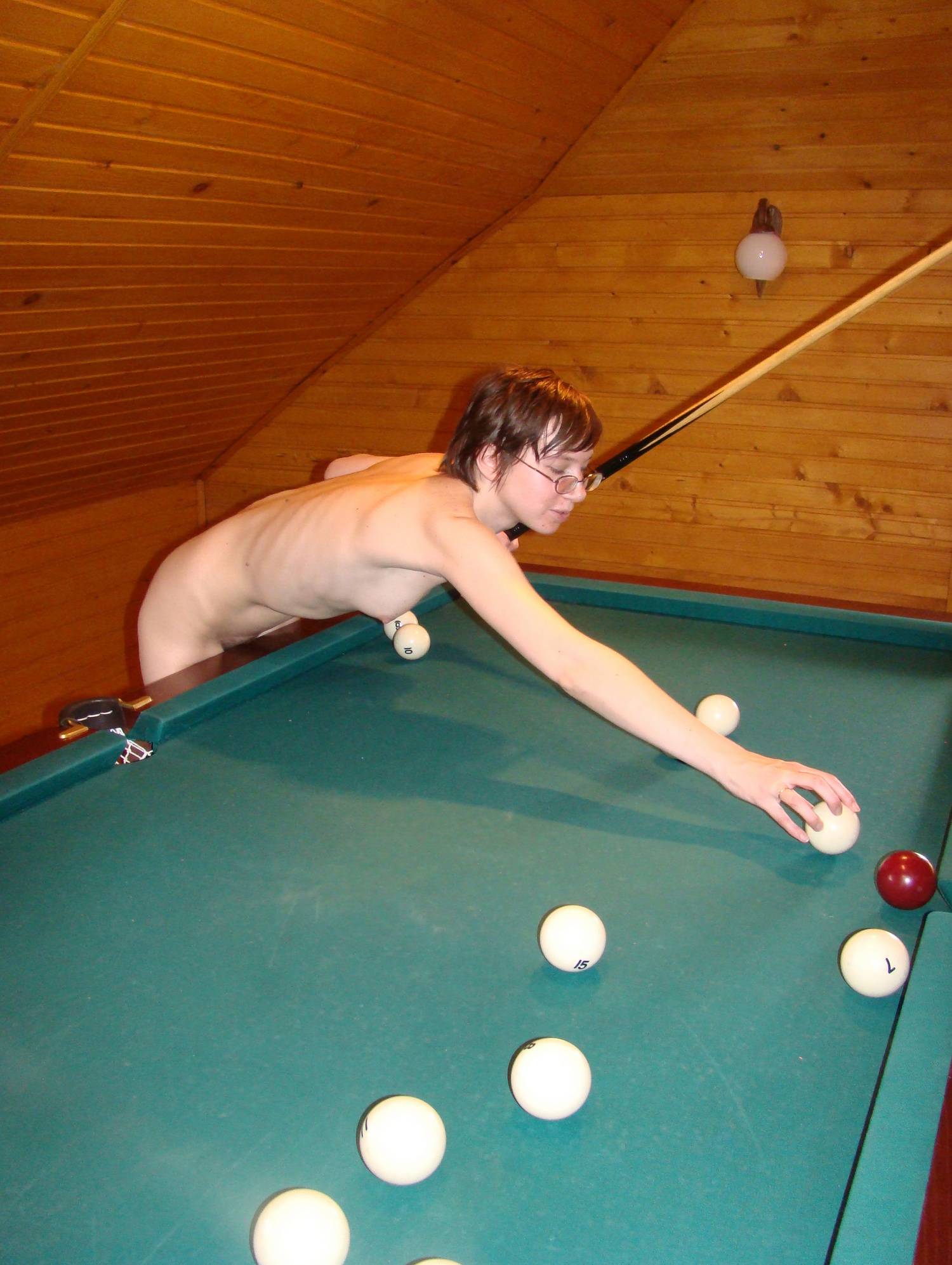 Naturist Girls Pool Gaming - 3