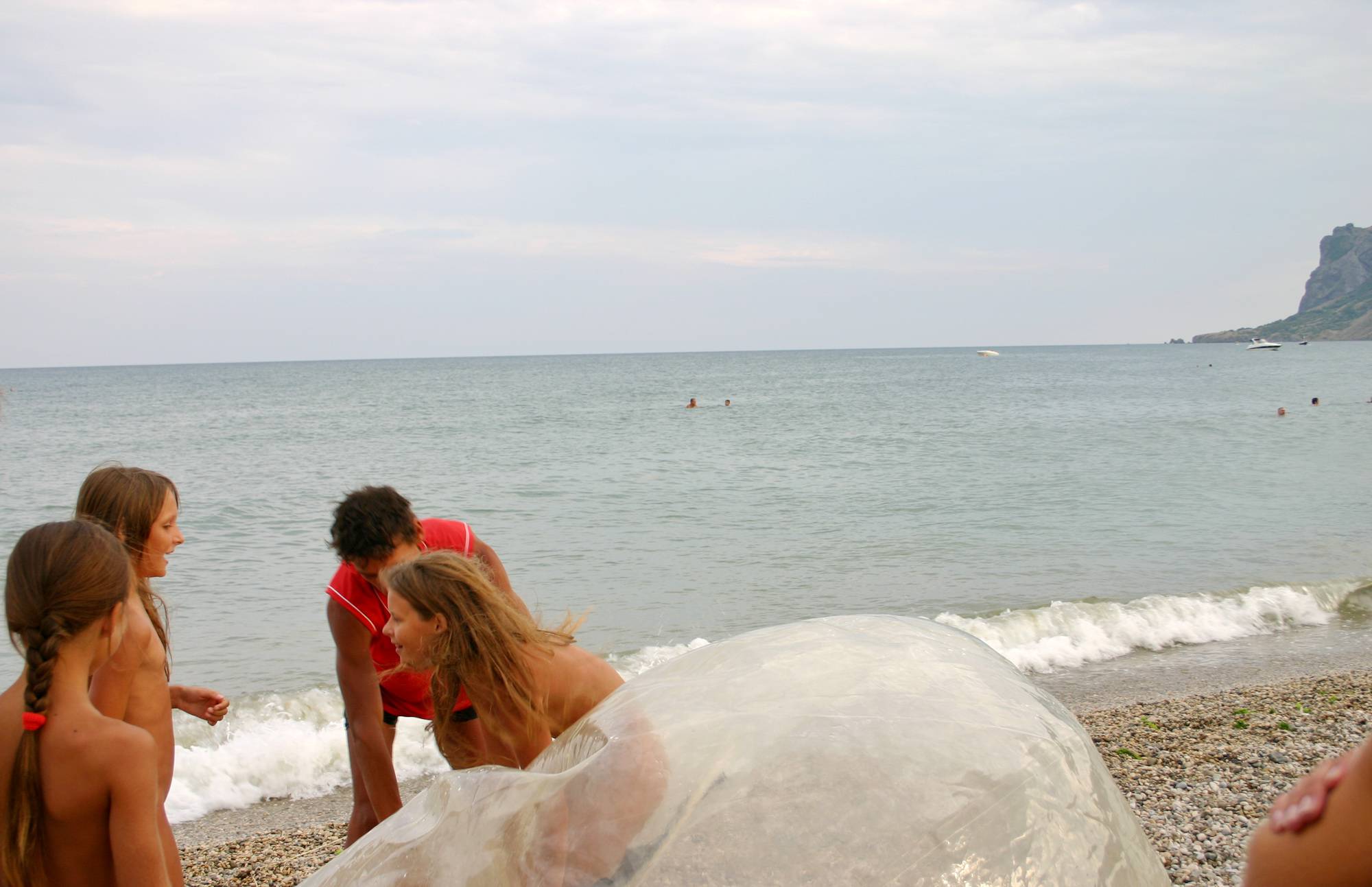 Pure Nudism Getting Into the Bubble - 3